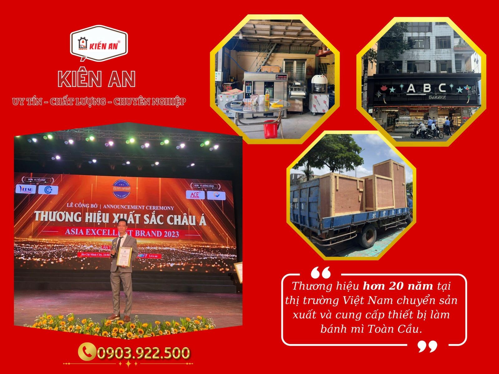 Kiến An - Thương hiệu hơn 20 năm tại Việt Nam